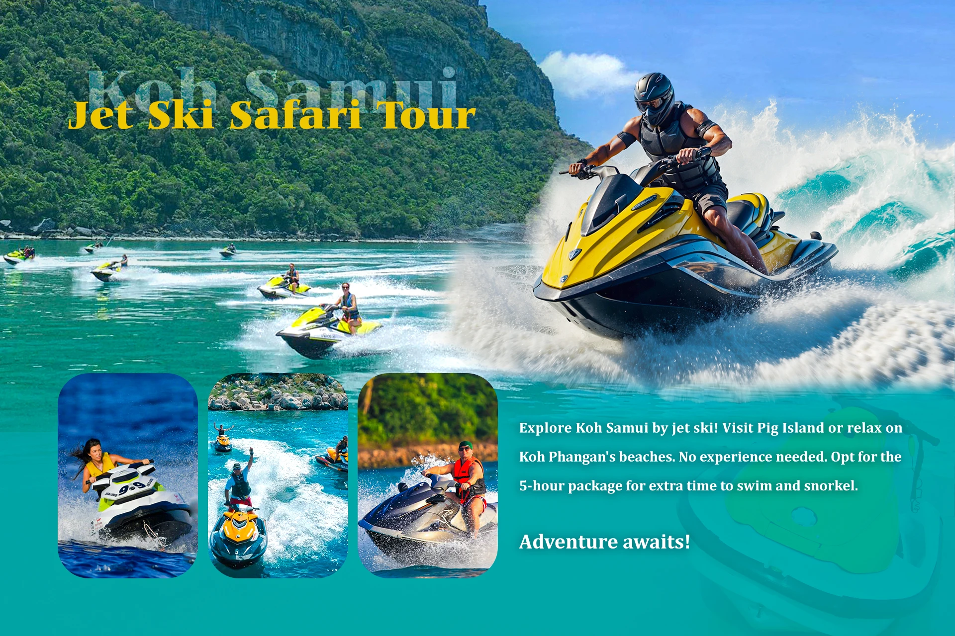 Koh Samui Jet Ski Safari Tour